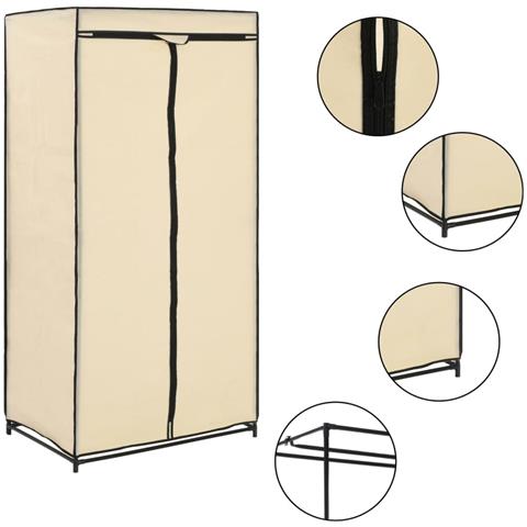 Lusso Casadino -  Armadio Crema 75x50x160 Cm - Foto 2