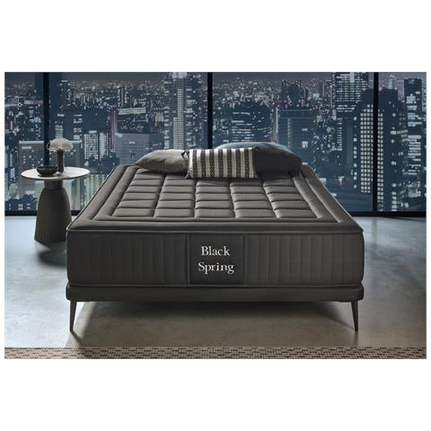 Materasso A Molle Insacchettate Black Spring Royal, 30cm, 90x190cm - - Foto 2