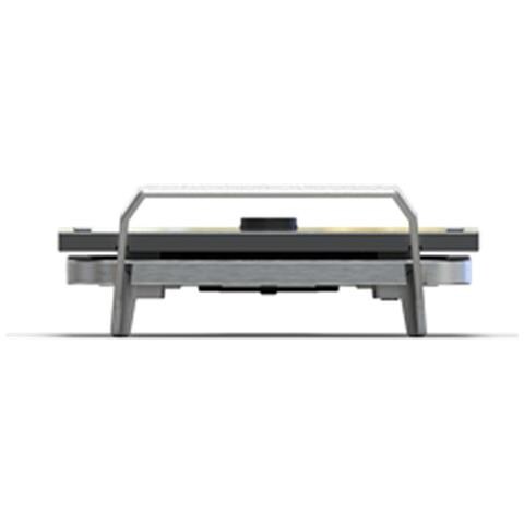 01.103150.01.001 griglia di cottura elettrica Libera installazione 1500 W Argento, Colore della pietra - Foto 5