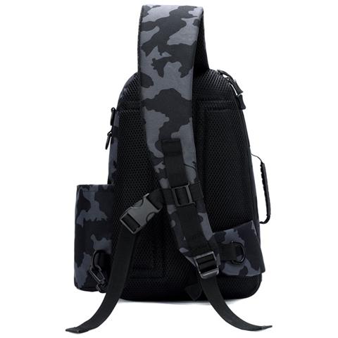 Borsa Da Pesca Multifunzionale Da Esterno - Organizza La Tua Attrezzatura Da Pesca Grey Camouflage - Foto 2