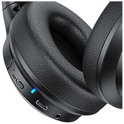 Cuffie Audio Senza Fili Bluetooth Modello M11 Anc / Hifi 40mm / Pieghevole, Nero - Foto 5