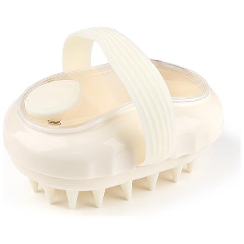 Spazzola Per Shampoo Con Dispenser Di Liquido - Massaggiatore Per Cuoio Capelluto Ed Esfoliante White - Foto 1