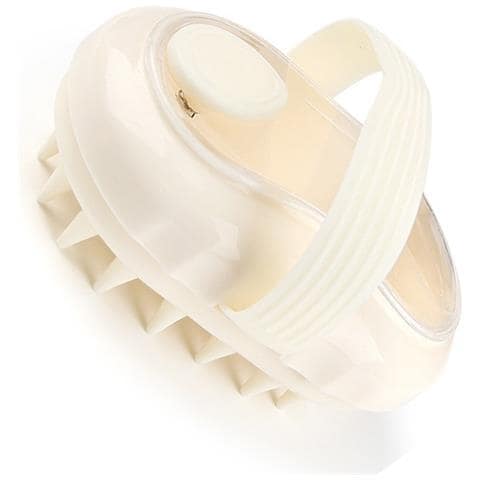 Spazzola Per Shampoo Con Dispenser Di Liquido - Massaggiatore Per Cuoio Capelluto Ed Esfoliante White - Foto 2