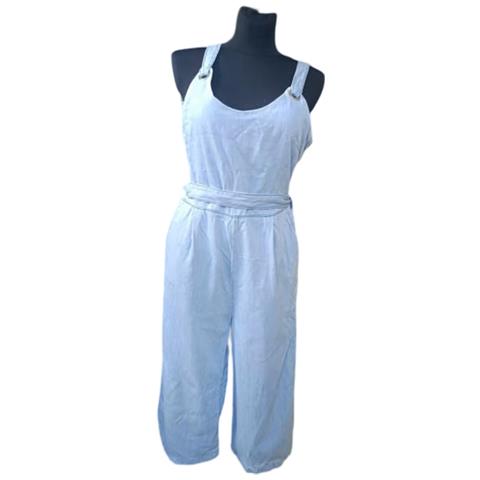 Tuta Senza Maniche Leggera Comoda Blu Taglia 42 - Foto 1