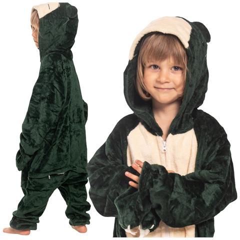 Pigiama Per Bambini Costume Kigurumi Onesie Snorlax Pokemon 125-135 - Foto 1