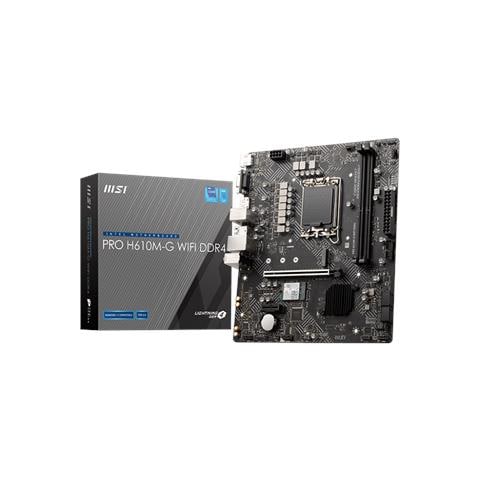 Scheda Madre PRO H610M-G WIFI Socket LGA 1700 Chipset H610 Micro-ATX - Foto 1
