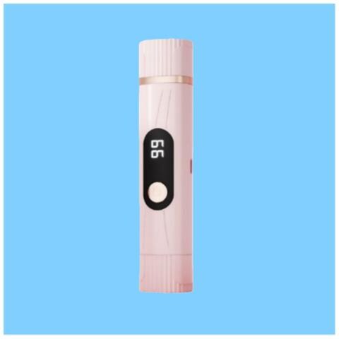 Epilatore Elettrico Con Display Digitale - Rasoio A Doppio Anello Flottante 3d Pink - Foto 6