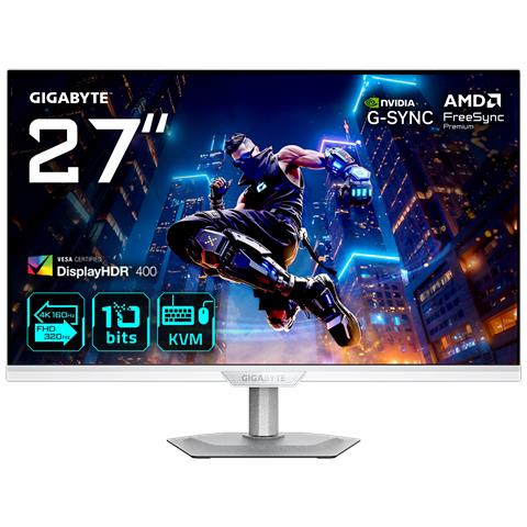 Monitor Gaming 27" LED Flat M27UP ICE 4K Ultra HD Tempo di risposta 1 ms - Foto 1