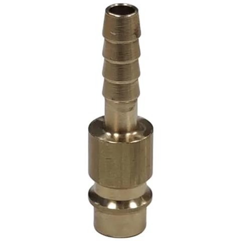 Raccordo Pneumatico Rapido In Ottone Con Portagomma 6mm - Foto 1