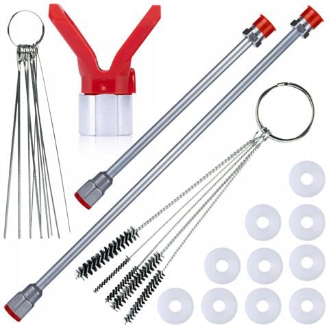 Set Lancia Per Pistola A Spruzzo 100 Cm + 50 Cm Con Accessori E Ricambi | Filettatura 7/8"", Pressione 290 Bar | Verniciatura Versatile - Foto 1