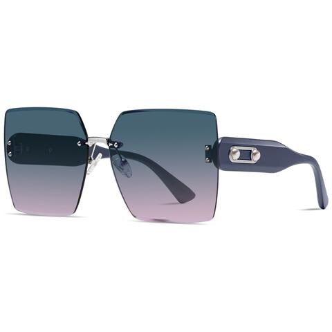 Occhiali da sole Quadrati Alla Moda - Foto 5
