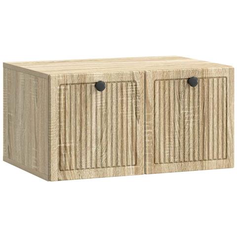 Mobile Porta TV da Muro Rovere Sonoma 59,5 x 41 x 30 cm - Foto 1