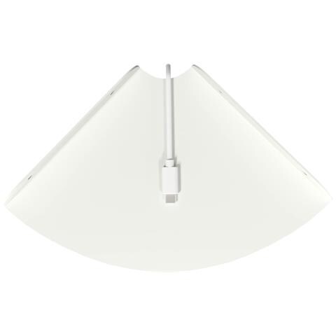 Mensola sospesa con lo scaffale 2 pcs Bianco 18 x 18 x 2 cm - Foto 9