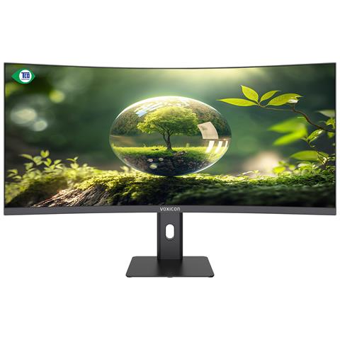 VXD-O34QHDCET9 Monitor PC 86,4 cm (34") 3440 x 1440 Pixel 2K LED Nero - Foto 1