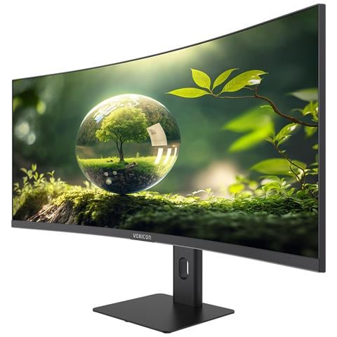 VXD-O34QHDCET9 Monitor PC 86,4 cm (34") 3440 x 1440 Pixel 2K LED Nero - Foto 2