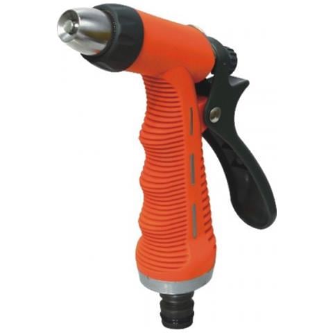 Pistola per tubo in metallo impunatura antiscivolo getto regolabile - Foto 3