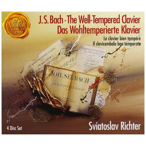 Sviatoslav Richter - Bach Un Clavicembalo Ben Temperato (Integrale) (4 Cd)  - Foto 1