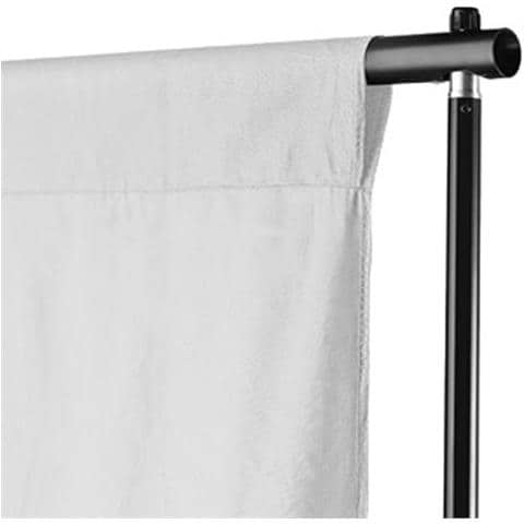 Fondale in Cotone Bianco senza Supporto 300x300cm per Croma Key - Foto 4