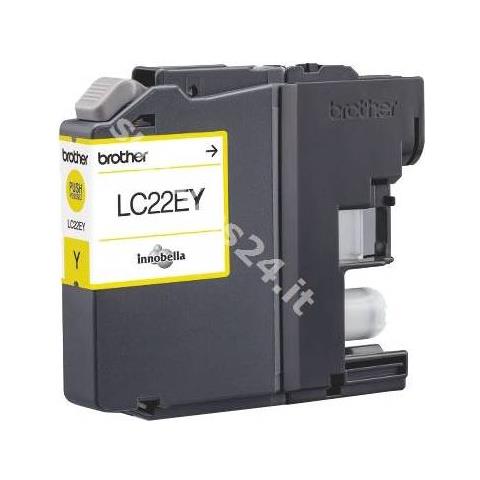 Original Cartuccia D'inchiostro Giallo Lc-22ey Lc22e Y ~1200 Pagine 11.8ml - Foto 1