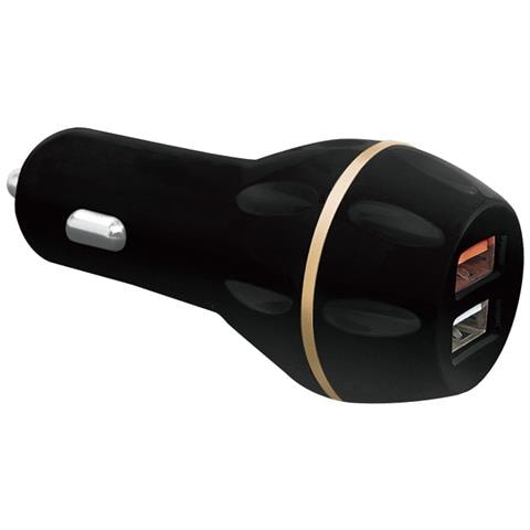 IUSB2-CAR-3AQC3 - Caricatore da Auto 2 USB QC 3.0 e 2.0 Fast Charging - Foto 2