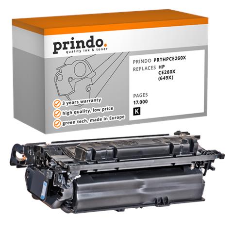 Toner Nero Prthpce260x ~17000 Pagine Alternativa Per Hp Ce260x (649x) - Foto 1