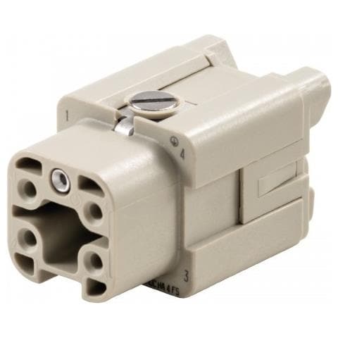 Connettore Inserto Femmina Hdc 4p+t 16a 400v 1498400000 - Foto 1