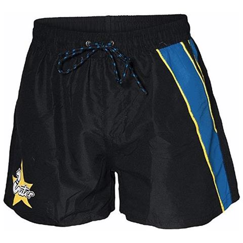 Pantaloncino Mare Bambino Nero 10 Anni F. c. Inter - Prodotto Ufficiale - Foto 1