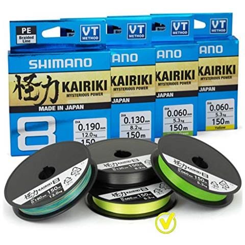 Kairiki 8, 300 Meter, Giallo, 0.215mm / 20.8kg, Filo Da Pesca Intrecciato, 59wpla68r36 - Foto 4