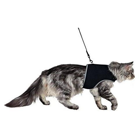 Pettorina Morbida con Guinzaglio per Gatti XL - Foto 1