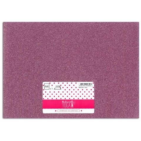 Ferro Su Glitter Flex - Rosa - 30 X 21 Cm - Foto 1