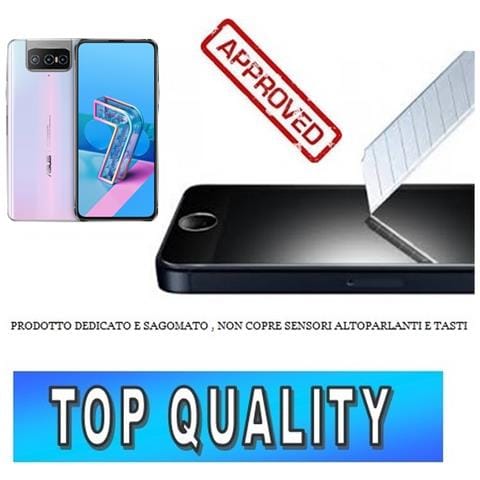 Tempered Glass Screen Protector Pellicola Vetro Temprato Asus Zenfone 7 Zs670ks - Foto 1