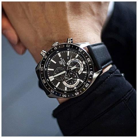 Orologio Da Uomo Edifice 48mm Efv-620l-1a + Box - In Ordine - Foto 6