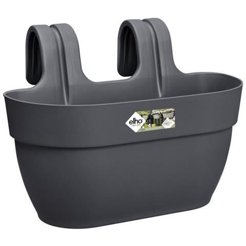 Vaso Da Fiori - Vibia Campana Easy Hanger Medium - Antracite - Balcone Esterno - L 24,1 X P 36 X H 26,5 Cm - Foto 2