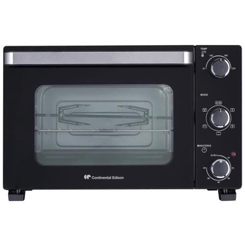 Cemf28b2 - Miniforno Elettrico 28l Nero - 1500w - Girarrosto, Convezione Naturale - Foto 1