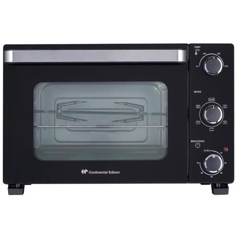 Cemf28b2 - Miniforno Elettrico 28l Nero - 1500w - Girarrosto, Convezione Naturale - Foto 2