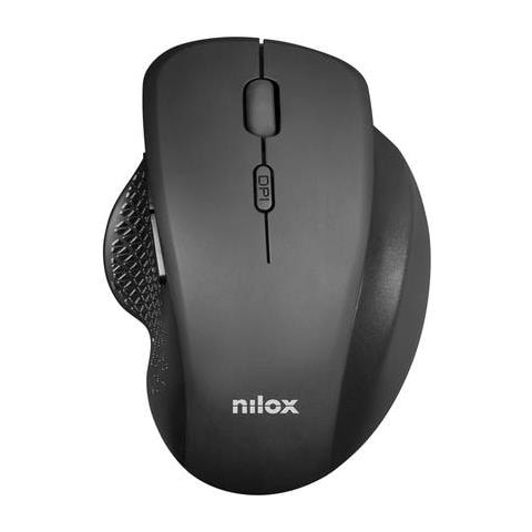 Nxmowi3001 Mouse Ergonomico Wireless Ottico 3.200 Dpi 6 Tasti Black - Foto 1