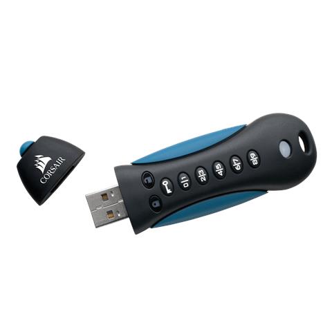 Padlock unità flash USB 256 GB USB tipo A 3.2 Gen 1 (3.1 Gen 1) Nero, Blu - Foto 2