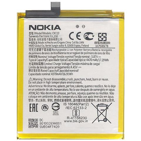 Batteria Litio Integrata Originale Cn110 Bulk Per X10 - X20 (Ta-1341 - Ta-1344 - Ta-135 - Foto 1