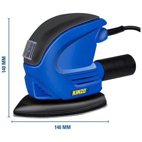 Smerigliatrice Triangolare 230v Lucidatura Levigatrice Del Legno Cavo 1.8m - Foto 2