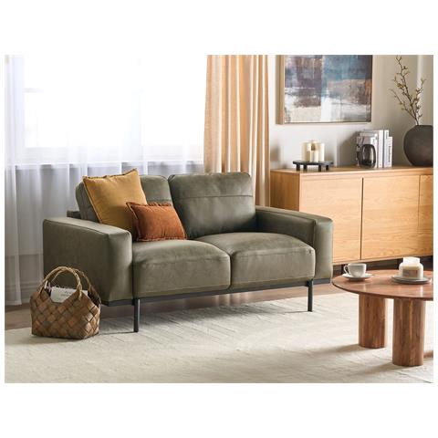 Beliani Divano Sovik Tessuto Verde Posti ePRICE