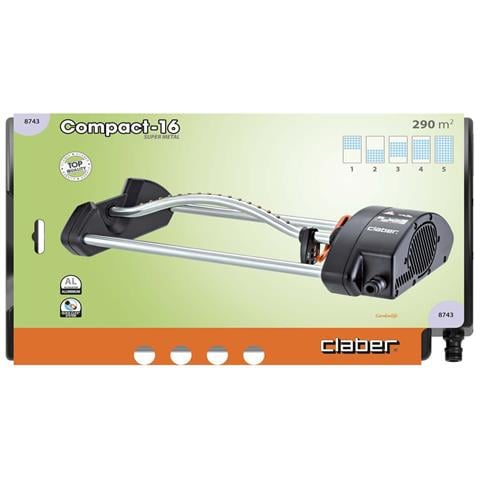 Irrigatore Oscillante Compatto Per Giardini Metal 8743 - Foto 2