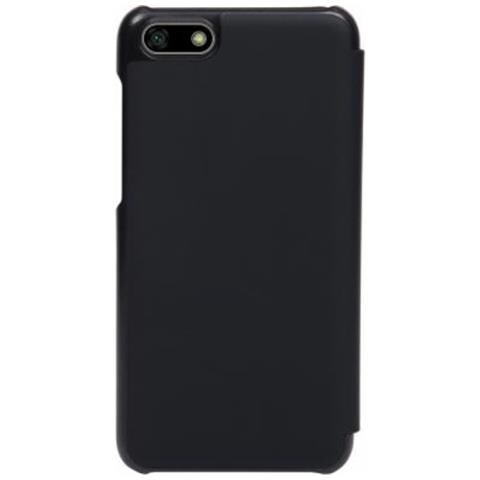 Custodia Per Huawei Y5 2018 Folio Anti-urto Con Portacarte Integrato, Nero - Foto 2