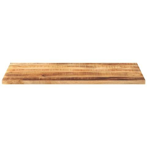 Piano Per Tavolo 120x60x1,5 Cm Rettangolare Legno Mango Grezzo - Foto 3