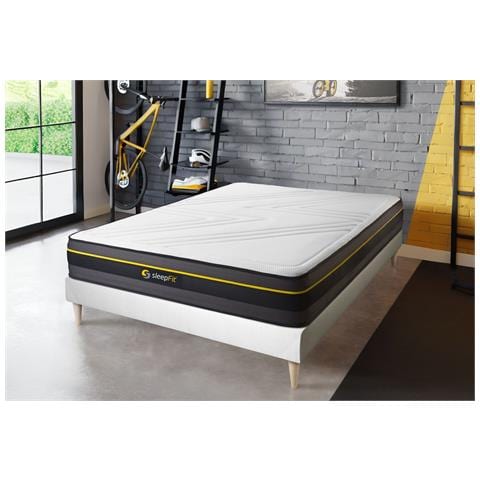 Kit Rete E Materasso Matrimoniale Active 180x200cm - Spessore : 24cm - Memory Foam - Rigido - Foto 1