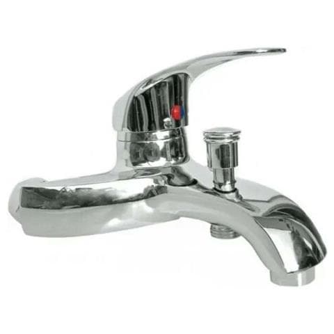 Rubinetto Miscelatore Cromato Casa Bagno Vasca Completo Di Kit Montaggio Jh-8062 - Foto 1