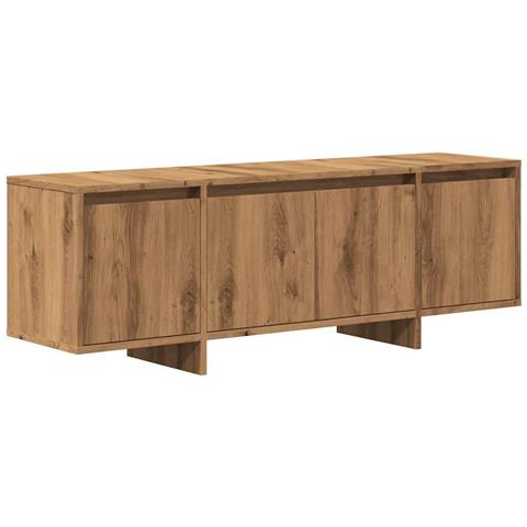 Mobile Porta Tv Rovere Artigianale 120x30x40,5 Cm Multistrato - Foto 2