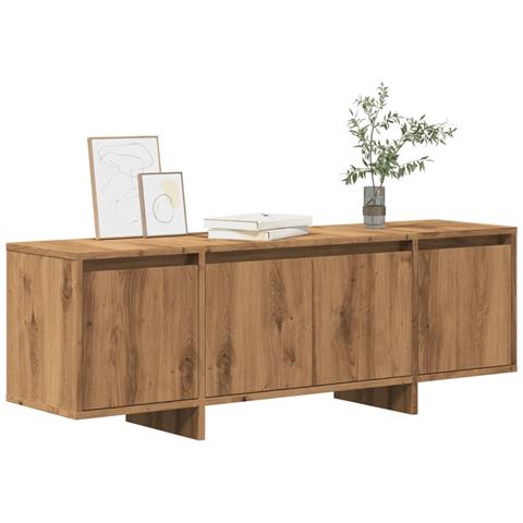 Mobile Porta Tv Rovere Artigianale 120x30x40,5 Cm Multistrato - Foto 1