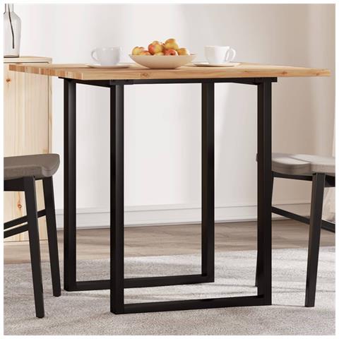 Piano Tavolo Quadrato 80x80x2 Cm In Legno Massello Di Acacia - Foto 1