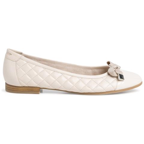 Ivory Casual Closed Shoes Scarpe Basse Pelle Scarpe Donna Beige Eu 37, 1-22104-28 418 - Foto 1
