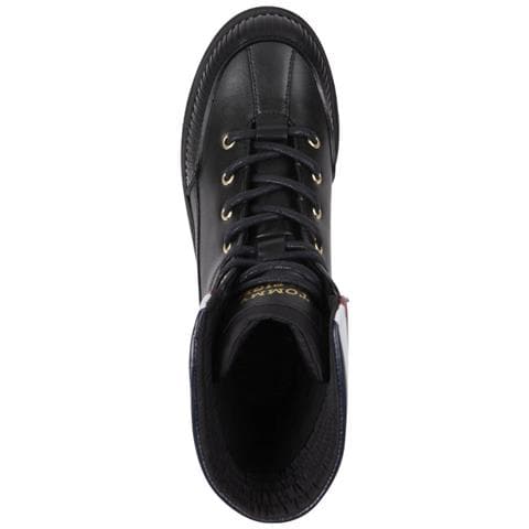 Corporate Outdoor Boot Stivaletti Pelle Scarpe Donna Nero Eu 39, Fw0fw07501 Bds - Foto 3